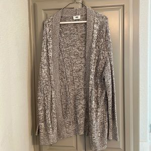 Medium grey old navy cardigan